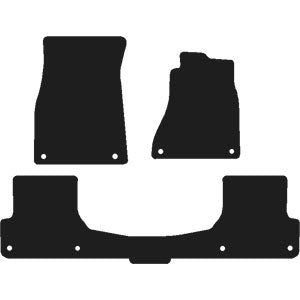 Audi A7 2011 2018 Car Mats 1 piece rear