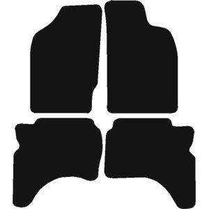Mitsubishi L200 Double Cab 1988 2006 Car Mats