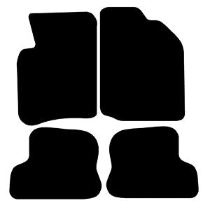 Ford Ka no clips 1996  2008 car mats