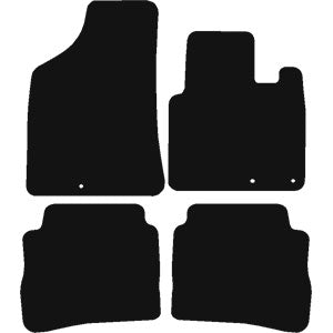 Hyundai Santa Fe 5 seats 09 12 car mats