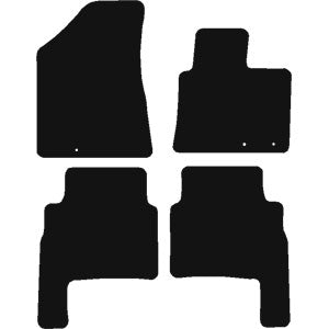 Kia Sorento 2010 2012 5 seat car mats