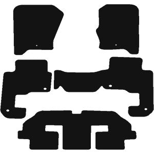 Land Rover Discovery 3 2004 2009 7 Seat Car Mats