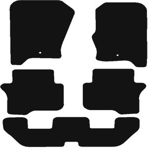 Land Rover Discovery 4 2009 2013 7 seat Car Mats