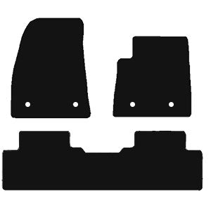 MG MG5 EV one piece rear 245mm clip spacing driver mat 2020 to Present Car Mats