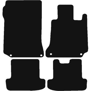 Mercedes E Class Coupe  Cabriolet Automatic 2009 2017 Car Mats