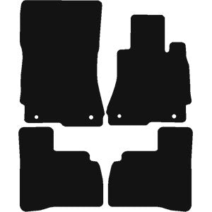 Mercedes S Class SWB 2006 2013 Car Mats