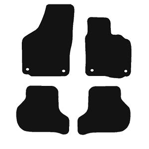 Skoda Octavia Estate  Hatchback 4 clips 2008 2013 Car Mats