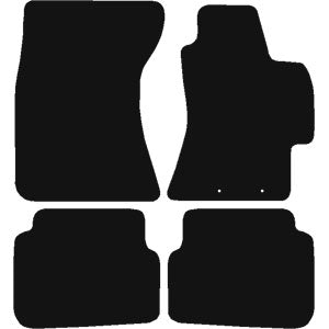 Subaru Impreza Hatchback 2007 to Present Car Mats