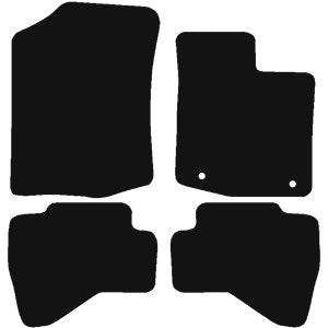 Toyota Aygo 2005 2014 two clips Car Mats
