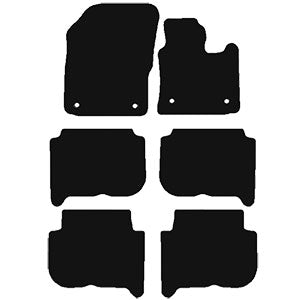 Volkswagen Touran 7 seat 2007 2010 Car Mats