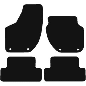 Volvo V40 2012 to Present Car Mats 4 clips