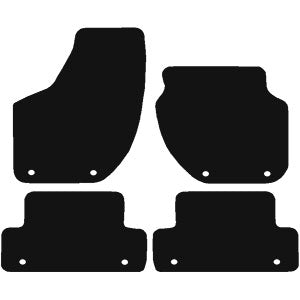 Volvo V40 Manual 8 clips 2012 to Present Car Mats