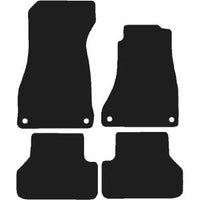 AUDI A4 B9 (4 clips) 2016 - Current Car Mats